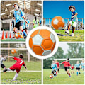 Miniatyrbillede 5 af 5: Curve And Swerve Fodbold, Fodboldlegetøj, Curve Fodbold, Størrelse 4 Swerve Fodbold til Børn, Spark Med Skru Som De Professionelle, Gave til Baghaveleg TBX