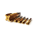Miniatyrbillede 3 af 5: 1 stk. NPT rørgevindtappe, konisk rørgevindtap, amerikanske rørgevindtappe NPT 1/4, koboltholdig HSS spiralgevindtap