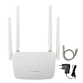 Miniatyrbillede 1 af 5: Trådløs WiFi Router 300Mbps Høj Hastighed Trådløs Internet Router 4 5dBi High Gain Antenner 100?240V EU Stik