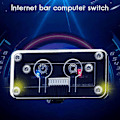 Miniatyrbillede 2 af 5: Desktop Computer Switch Ekstern Switch-knap + Genstart-knap PC-kabinet Forsyningsknap, 60cm