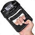 Miniatyrbild 1 av 5: Gripstyrketestare, 180 kg digital handdynamometer, greppstyrkemätare USB LCD-skärm hand svart