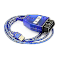 Miniatyrbillede 3 af 4: For k+can ft232rl chip med switch til scanner til k dcan usb kabel obd obd2 diagnostisk interface
