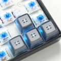 Miniatyrbild 4 av 5: Ema Profil Abs Double Shot Kristall Keycaps Novelty Keycap För 61 60% Bm60 Mekaniskt Tangentbord Endast Keycap