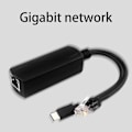 Pikkukuva 3 / 5: Poe-jakaja Usb-c 5v Gigabit Poe Usb-c-sovitin Ieee 802.3af Yhteensopiva Ip:lle