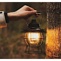 Miniatyrbild 2 av 4: 1-pack Retro LED Campinglykta Typ-C Uppladdningsbar och Dimbar, Söt Retro Handhållen Bärbar Campinglykta Utomhus, Perfekt Campinglykta för E