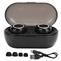 Miniatyrbillede 1 af 5: BTH?i30 Bluetooth 5.0 Stereo True Wireless Øretelefon Støjreduktion Binauralt Headset Sølv Sort