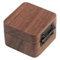 Miniatyrbild 4 av 5: Gitarrplocklåda i valnöt - Förvaring för gitarrplock, organiserare för bas, ukulele och musikinstrument