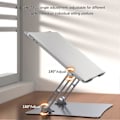 Miniatyrbild 3 av 5: Laptopställ Skrivbord Justerbar Höjd Halkskyddande Ihålig Värmeavledning Vikbart