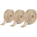 Miniatyrbillede 1 af 5: 60m Jute Bånd Dekorationsbånd. 2cm Naturlig Hessian Tape Perfekt Til Håndværk Bryllup