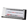 Miniatyrbillede 1 af 5: PCI-E PCI Express til 2 Port USB 3.0 34 mm Expresscard Kort Konverter Adapter K