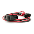 Miniatyrbillede 5 af 5: Til Fiat 3 Pin Alfa Lancia til 16 Pin OBDII OBD2 obd-II Connector Adapter Auto Bil Kabel Obd til fia