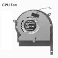 Pikkukuva 4 / 5: CPU- ja GPU-jäähdytystuuletin TUF FX504 FX80 FX504GD FX80GD kannettavalle tietokoneelle (pari)
