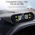 Miniatyrbild 4 av 5: Däcktrycksövervakningssystem (TPMS) för Bil - Multifunktionell Realtidsövervakning, Universal LCD-Skärm, Trådlös Däcktrycksgivare