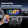 Pikkukuva 1 / 5: Langaton CarPlay-sovitin, muuntaa langallisen CarPlayn langattomaksi CarPlay-sovittimeksi iOS 10+ ja Android Autolle, A
