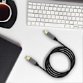 Miniatyrbild 4 av 5: 1,8 m 4K USB Typ-C till Mini Displayport 1,8 m för Thunderbolt 3 DP Kabeladapter