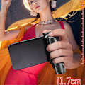 Miniatyrbillede 5 af 5: Opgraderet Design Mini Tripod Bluetooth Bærbar Teleskopisk Multifunktionel 360 Graders Rotation Telefon Selfie Stick Hvid A