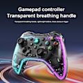 Miniatyrbillede 2 af 5: 1 Sæt PC Controller Lineær Tryk-Udløser Taster Joystick Underholdning ABS Videospil Telefon Ekstern Spilcontroller til PC/PS/SWITCH