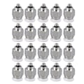 Miniatyrbillede 1 af 5: 20 stk Pneumatisk lige Push Hurtigudløsningskobling Rør Rør Push To Connect Fittings