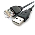 Miniatyrbillede 3 af 5: USB til RJ50 Konsol Kabel AP9827 til Smart UPS 940-0127B 940-127C 940-0127E med Formet Stammeaflastning