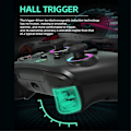 Miniatyrbild 3 av 5: Trådlös spelkonsol med programmerbar Turbo-funktion Hall Trigger /LITE/PC/Android-konsol