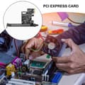 Pikkukuva 4 / 5: PCI Express 2.0 X1 USB 3.2 Gen1 TYPE-E Lisäkortti PCIe Etupaneeli Type-C Adapteri Riser USB3.1 Gen1 A-KE