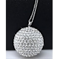 Pikkukuva 1 / 5: Bling-auton koriste, kristallikuula auton takapeilin riipus, strassinen auton riipus, bling-tarvikkeet naisille
