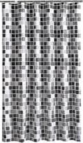 Duschdraperi 200 x 220 cm (B x H) mögel- och antibakteriellt vattentätt duschdraperi