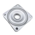 Miniatyrbilde 1 av 5: Kvadratisk Rotasjonslagerplate 360 Grader Rotasjonsrulllager Dreieskive Tunge Lagerplater Svingbase