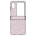 Pikkukuva 1 / 5: Käännettävä puhelinkotelo, kulutusta kestävä, täydellinen istuvuus, glitter-muotoilu, helppo puhdistaa, suojakuori Oppo Find N2 Flip Pink -puhelimelle