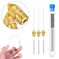 Miniatyrbillede 4 af 5: Samlet Hotend Kit til 3/ 3 Pro/CR10 10S Ekstruder Kit 24V 40W med 1 stk. Silikon Dæksel, 5 stk. 0,4 mm