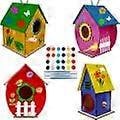 Miniatyrbild 1 av 5: Pyssel Fågelholk för Barn, DIY Fågelholk för Barn med 3 Fågelholkar, Pyssel för Barn 8 År Måla Själv, Spel för Flickor 10 År 6 År Gammal