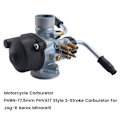 Pikkukuva 4 / 5: Moottoripyörän kaasutin PHBN-17.5mm PHVA17 tyylinen 2-tahtikaasutin Yamaha Jog-R Aerox Minarelliin