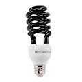 Miniatyrbilde 1 av 4: E27 40W UV Ultrafiolett Fluorescerende Svartlys CFL Lyspære Lampe 220V Form: Spiral Effekt Spenning
