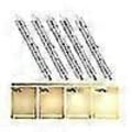 Miniatyrbillede 4 af 5: 5 Pak R7s 118mm 300w 230v, r7s Halogen Lineær Pære, Dæmpbar Halogenlampe