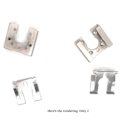 Miniatyrbillede 3 af 5: 2 stk. Top Cover Hot Shoe Jernplade til 5D 7D 60D 70D 40D 50D 5D3 5DIII 6D Kameradele
