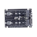 Miniatyrbillede 5 af 5: Dual NGFF til SATA Adapter 2 Port M.2 SATA SSD B Key til SATA3.0 6Gbps Konverter til 2230 2242 2260 2