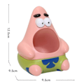 Pikkukuva 2 / 5: Spongebob Neliömäinen ja Patrick Tähti Piirretty söpö PVC-kynäpidike säilytyskoriste Anime työpöydän koristelu lelut tytöille lahja