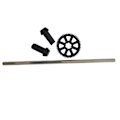 Miniatyrbillede 2 af 4: 2x Hoved Drivaksel Samling Zj05 Til Xinlehong 9130 9135 9136 9137 9138 1/16 Rc Bil Reservedele Ac