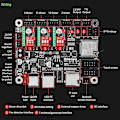Pikkukuva 2 / 5: MKS DLC32 V2.0 Offline-ohjaus 32-bittinen ESP32 WIFI GRBL TFT Työpöytä Laserkaiverruskone DIY Uni