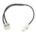 Radioantennadapterkabel ABS biltillbehör ersättning för RNS 510 MFD3 RCD510 RCD310