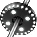 Parasollbelysning. Flaggstång. Kallvit LED-belysning. Parasollbelysning. Flaggstång. Kallvit LED-belysning