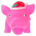 Miniatyrbild 2 av 2: Pipig Leksak för Hundar med Pip, Tuggleksak i Form av Gris, Tandrengöringsleksak, Interaktiv Valpleksak