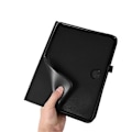 Pikkukuva 4 / 5: Yhteensopiva Oppo Pad Neo -tabletin kangaskuvioinen nahkakotelo, jossa on jalusta ja korttipidike Red