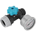 Miniatyrbild 1 av 3: Vattentrycksventil, Hållbar Vattentrycksregulator, Vattentrycksreducerare för Växthus, Trädgårdsbevattning, Jordbruksbevattning, Tryckregulator V