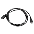 Miniatyrbild 5 av 5: 1,5 m Mini Usb B 5-pin Hane Till Hona Förlängningskabel Adapter Svart Y
