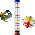 Miniatyrbild 3 av 4: Rainbow Color Baby Rainmaker Toy, Sound Maker Attention Training Stick för 6 månader till 3 år, 30 cm