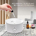 Miniatyrbilde 4 av 5: Vulkan Luftfukter, Jellyfish Mist Luftfukter for Soverom, Pulserende/kontinuerlige Moduser, Gul/blå Nattlys Farge Med Fjernkontroll, 560ml