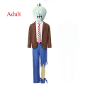 Pikkukuva 1 / 2: Carnival Halloween Spooky Zombies -asu Unisex Vanhemman lapsen Pelottava roolipeli Cosplay Fancy Juhlamekko Adult M