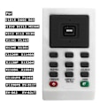 Pikkukuva 2 / 5: Vaihtoehtoinen kaukosäädin yhteensopiva projektorien P1163 X112 X110P X1161P X1161PA X1261P X1163N X1263 D110 kanssa