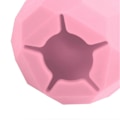 Miniatyrbild 3 av 4: Skrotuppsamlare Portabel Student Silikon Sugkopp Handgjord Avfallsinsamlingsboll Vinylförvaring Rosa